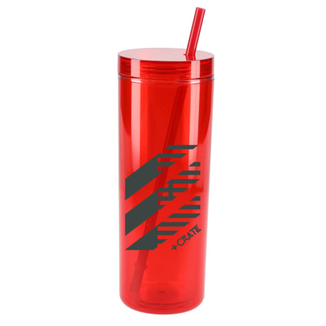 Chroma Recycled Acrylic Straw Tumbler 16oz 121