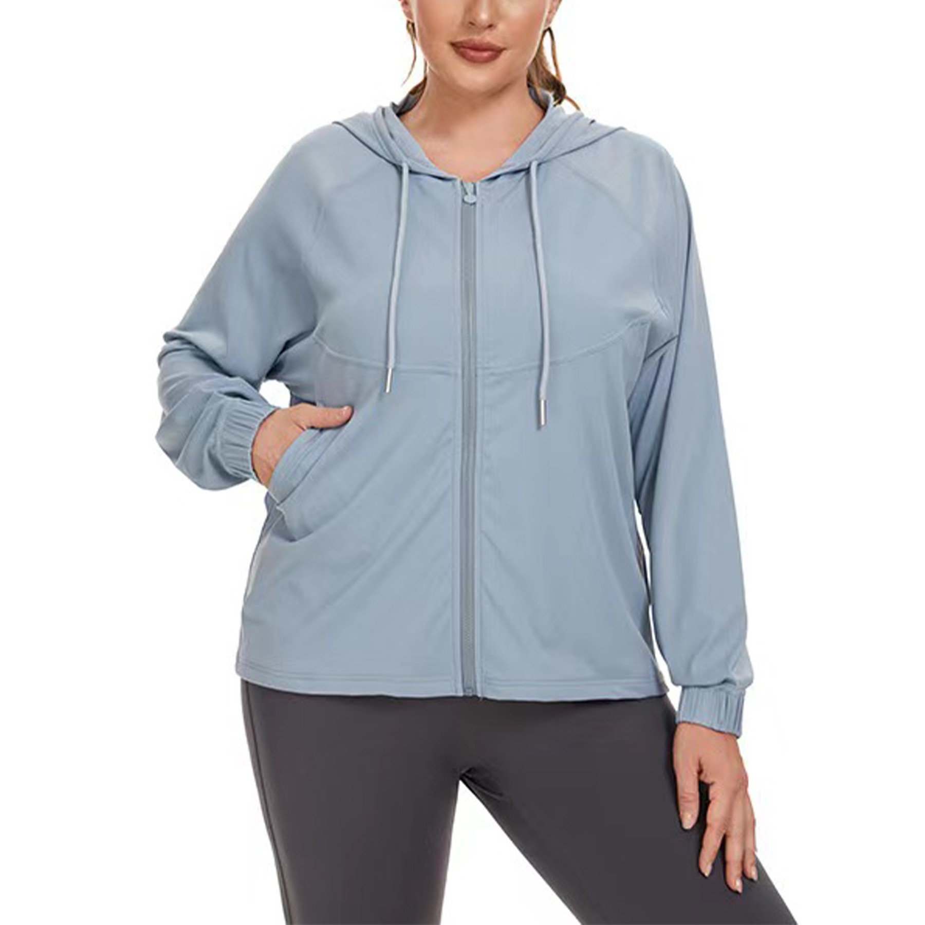 Womens Full Zip Hoodie Jacket 4