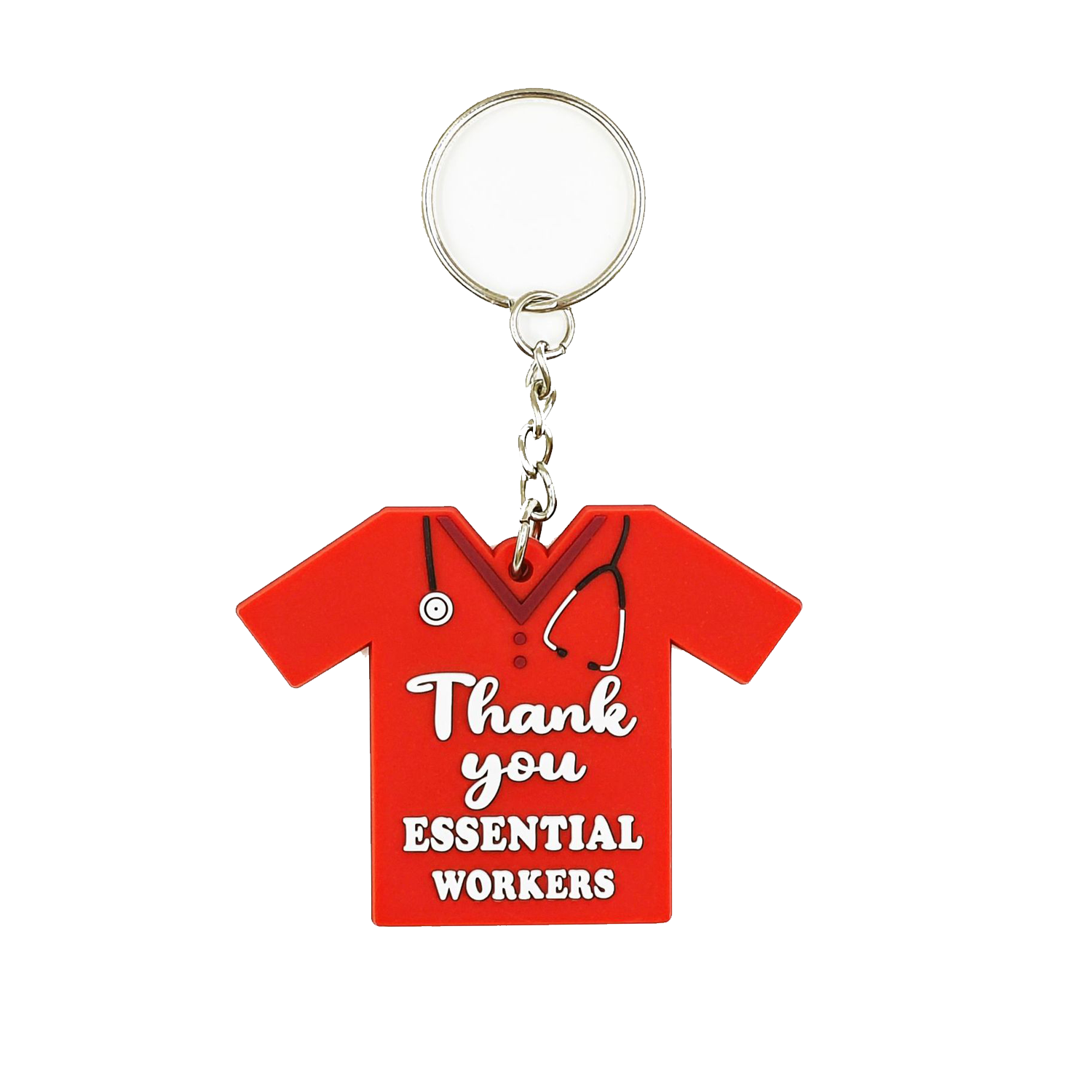 PVC T-Shirt Shaped Key Chain 3