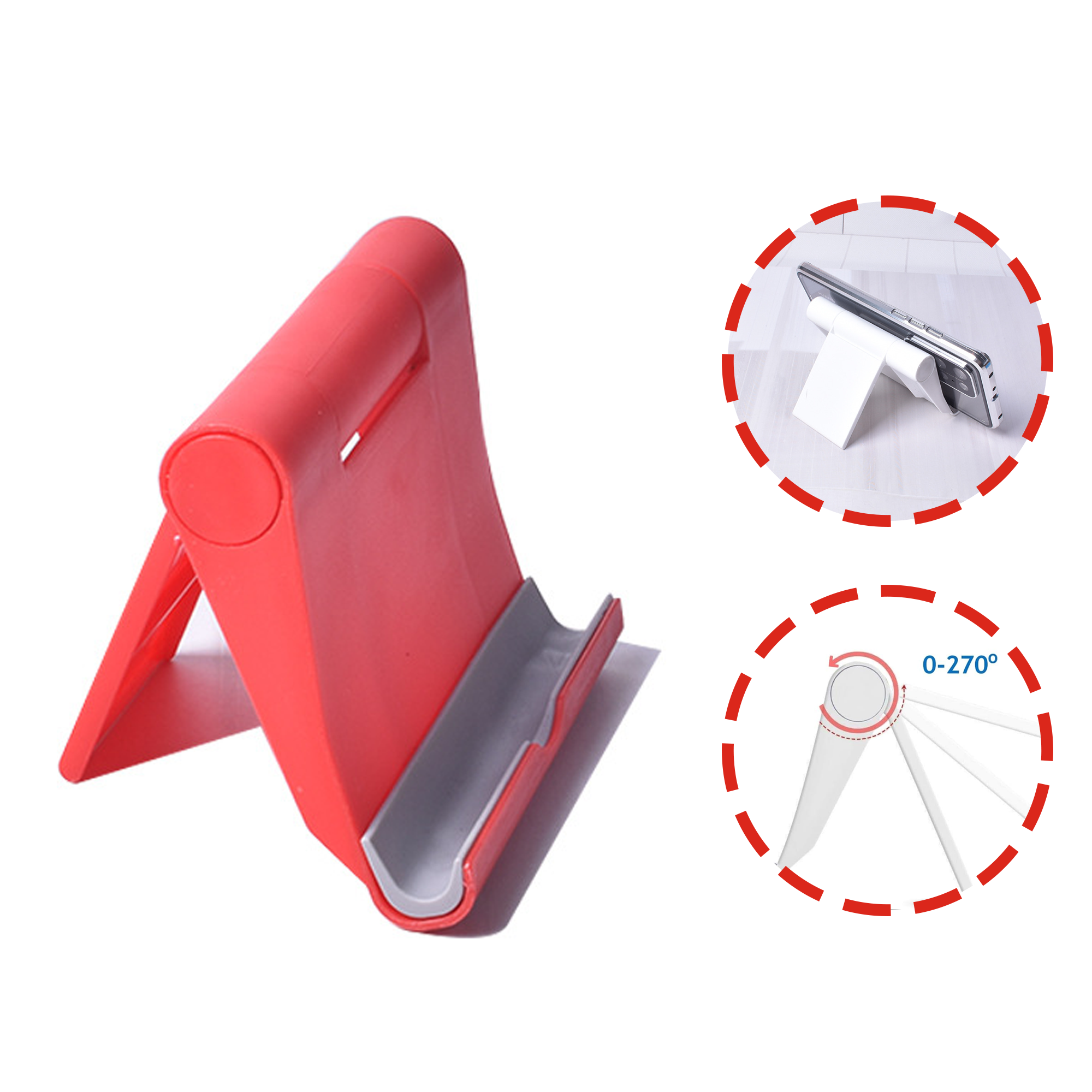 Customizable Foldable Phone & Tablet Stand Holder 4