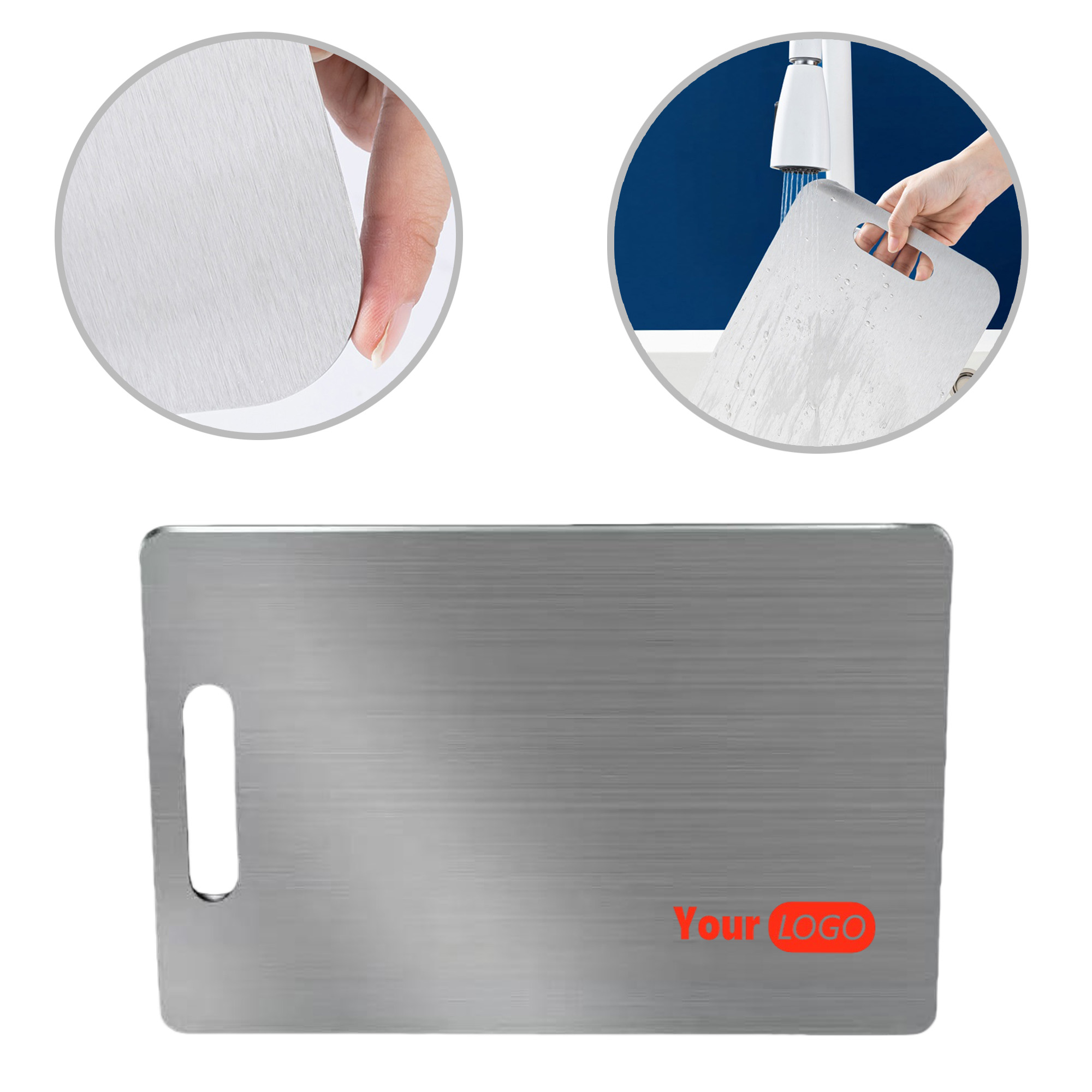 9.5x5.9 Stainless Steel Double Sided Board 2