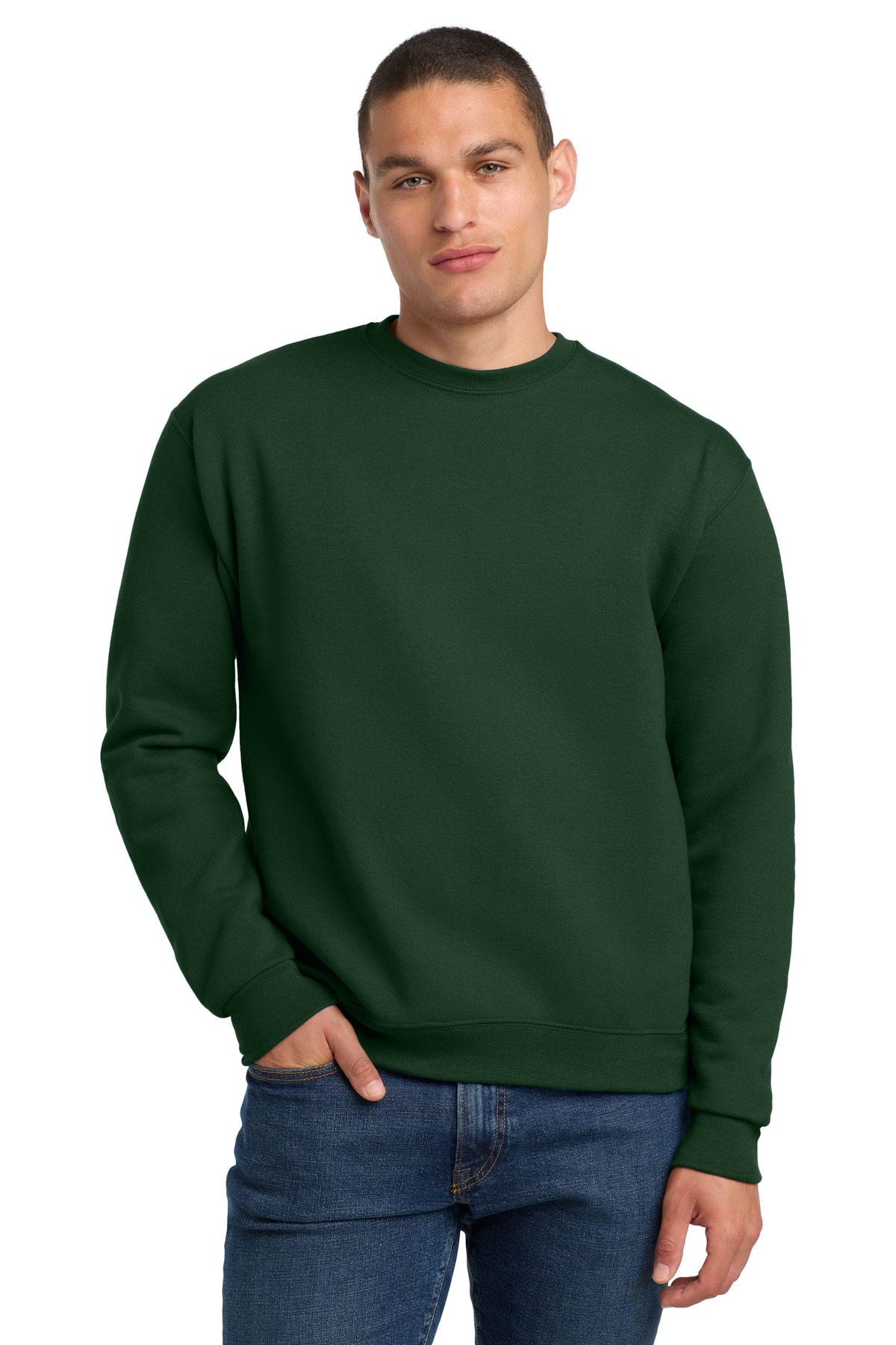 Jerzees Super Sweats NuBlend - Crewneck Sweatshirt. 4662M 21