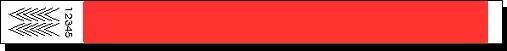 1" Tyvek Wristband - Neon Colors 5