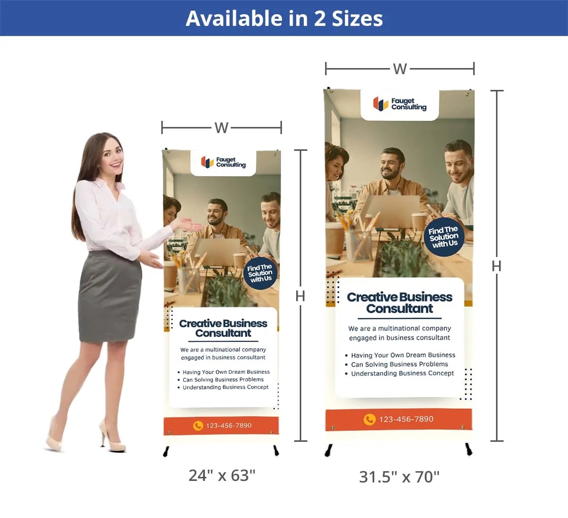 High Quality X Banner Stands - Hardware only 2