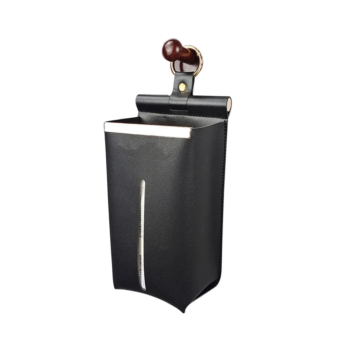 PU Leather Hanging Tissue Box 2