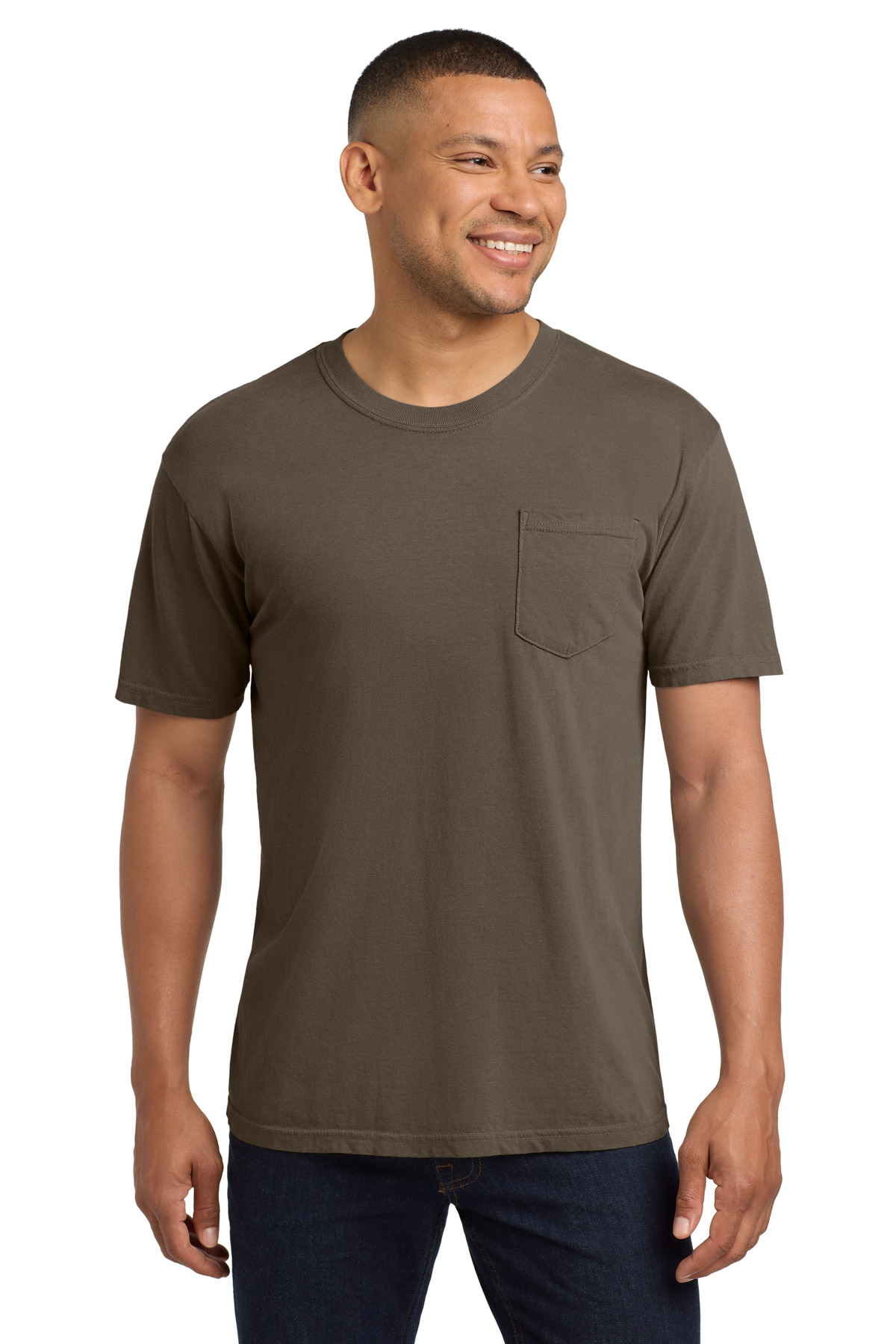 COMFORT COLORS Heavyweight Ring Spun Pocket Tee. 6030 284
