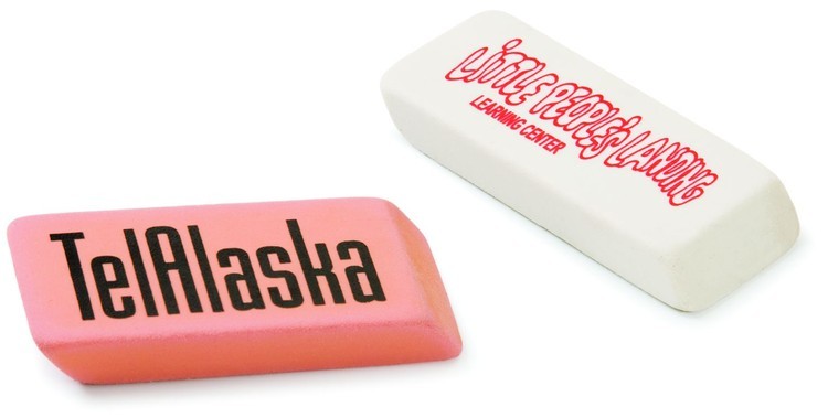 Rectangular Slant End Eraser