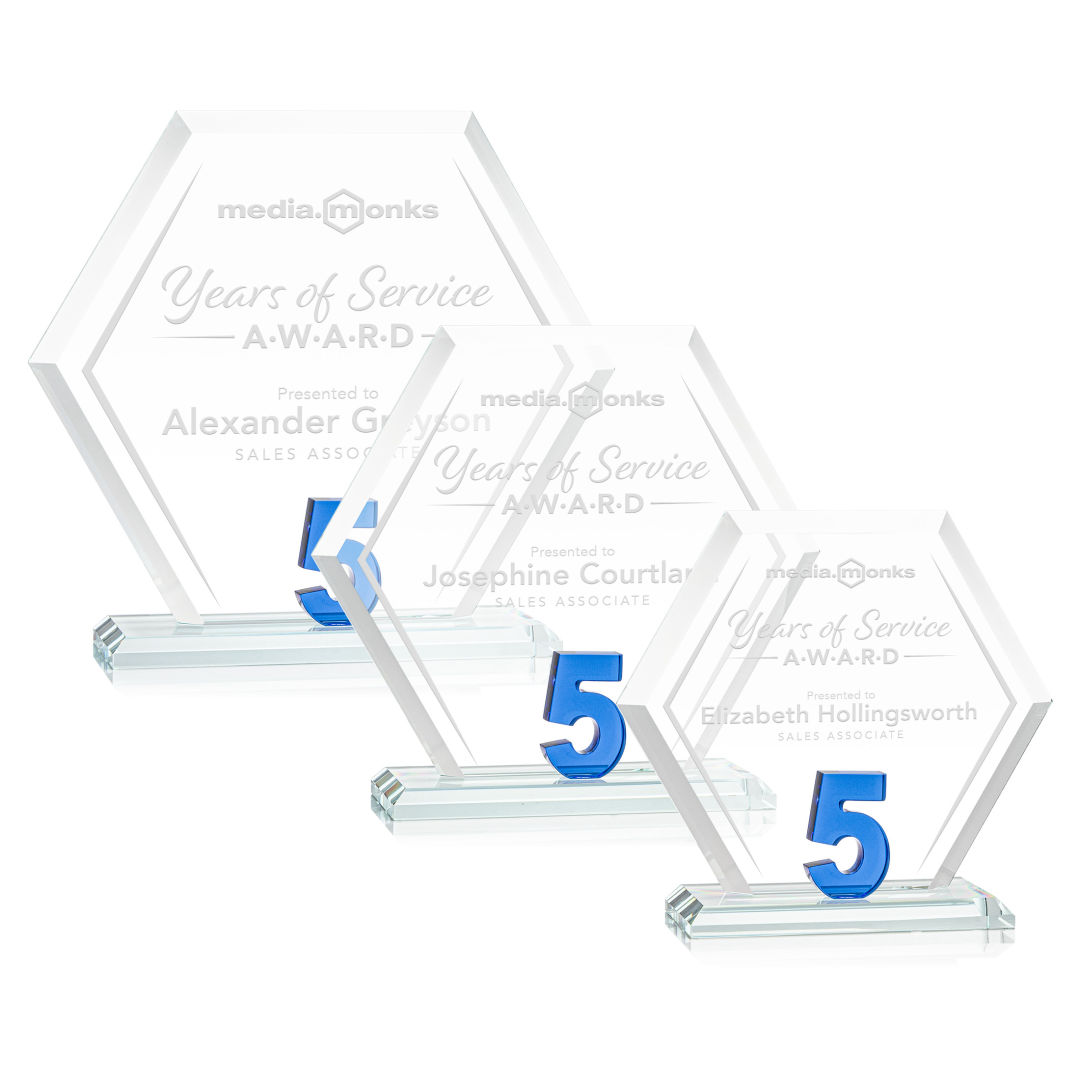 Riviera Anniversary Award No 5 - Blue 5