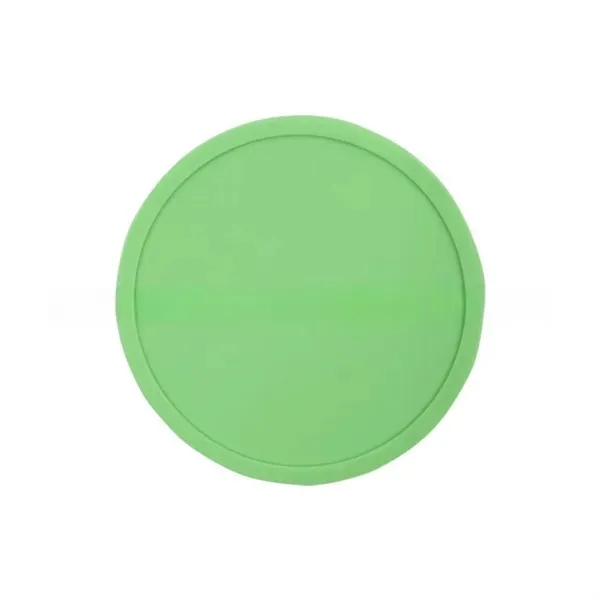 Round Silicone Coaster Set - 4-inch Diameter 9