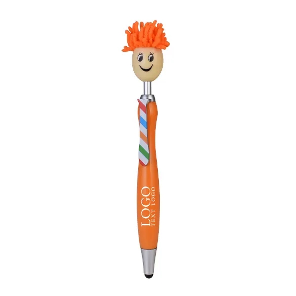 Custom Cartoon Hair Head Pen 13