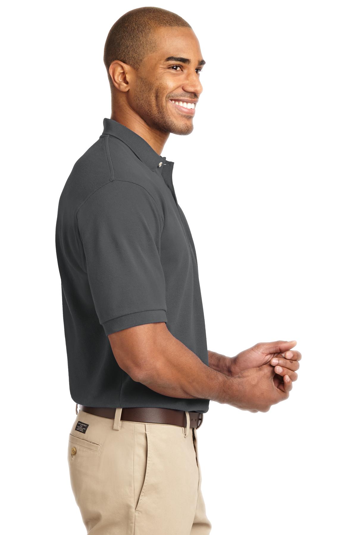 Port Authority Tall Heavyweight Cotton Pique Polo. TLK420 33