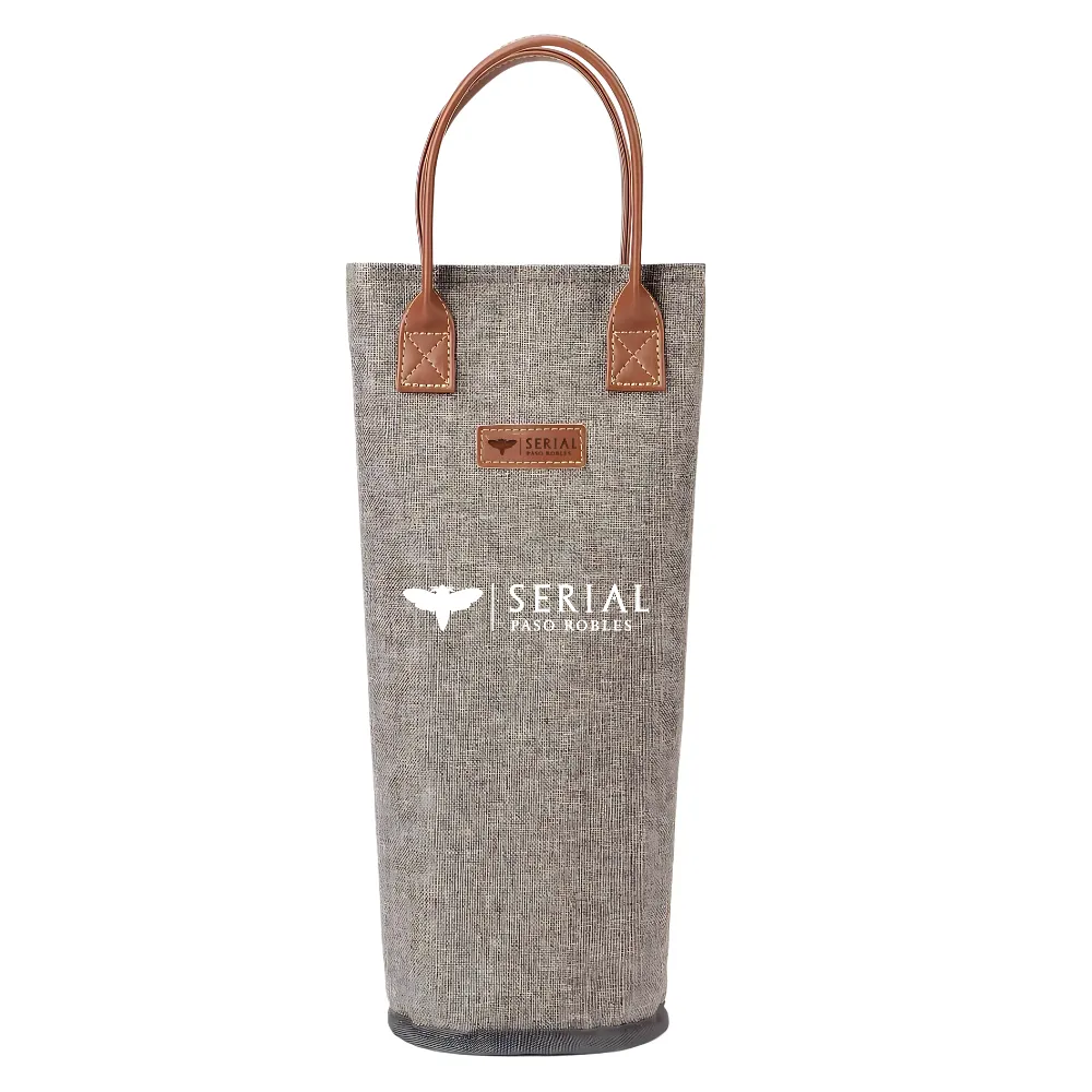 1-Bottle Insulated Wine Tote Carrier 1