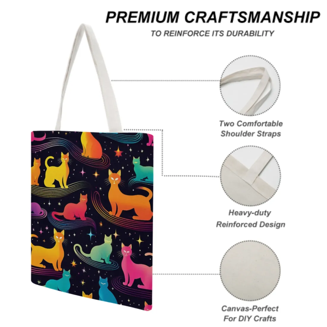 Canvas Tote Bag with Logo, custom tote bag with logo imprint 7