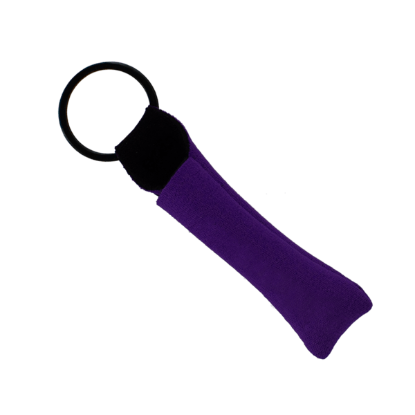 Neoprene Lip Balm Sleeve Pocket with Sewn Split-Ring 33