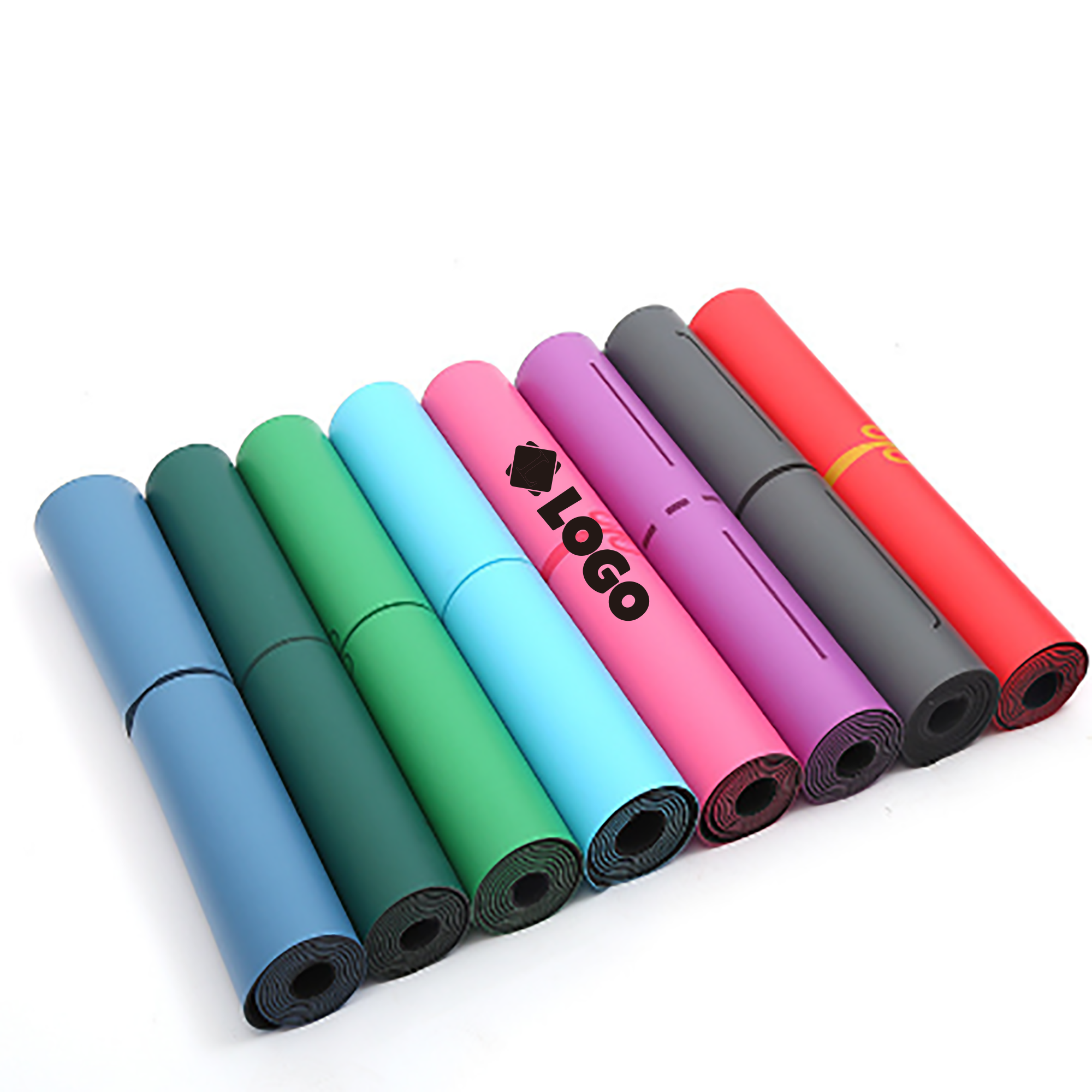 Solid Color Fitness Yoga Mat