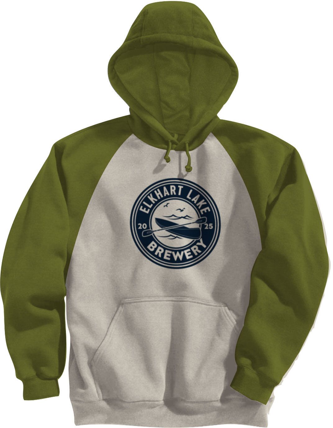 ADULT FLEECE COLORBLOCK BASEBALL HOODIE-SCREEN 13