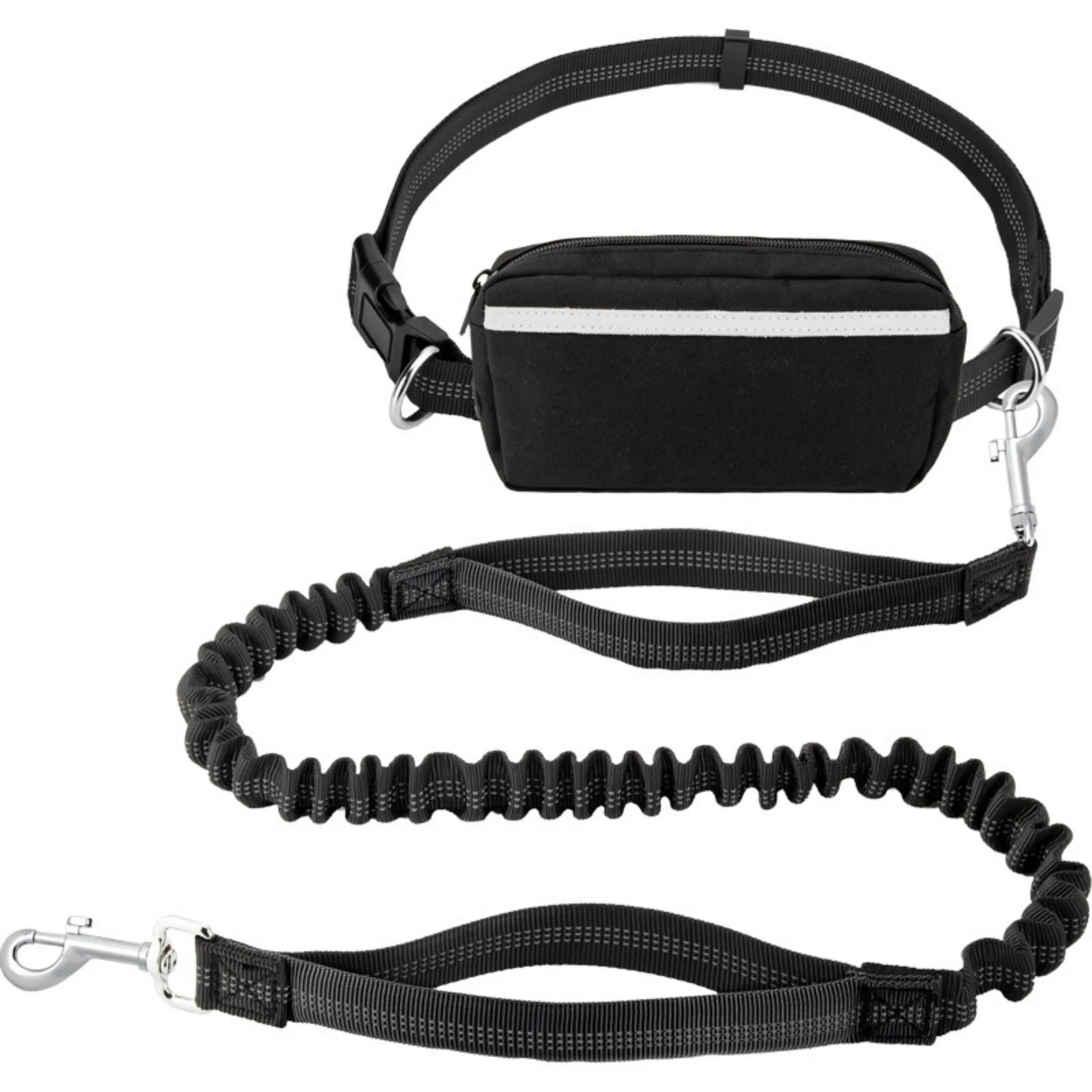 Multi-Functional Retractable Hands-Free Leash Waist Bag 15