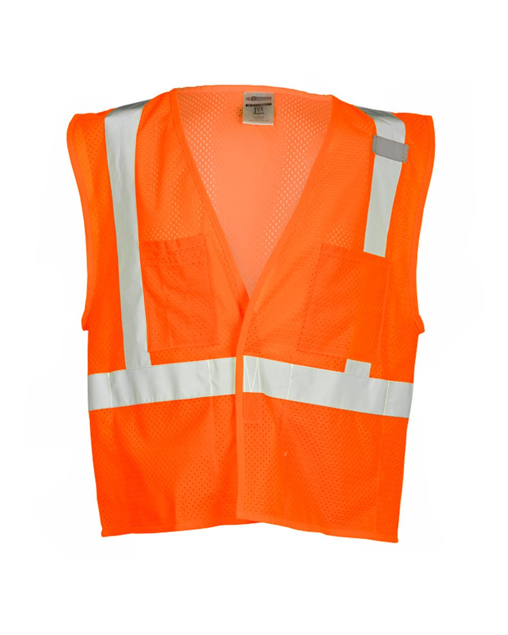 Unisex 4 Pocket Hook-and-Loop Mesh Vest - 1083-1084 7
