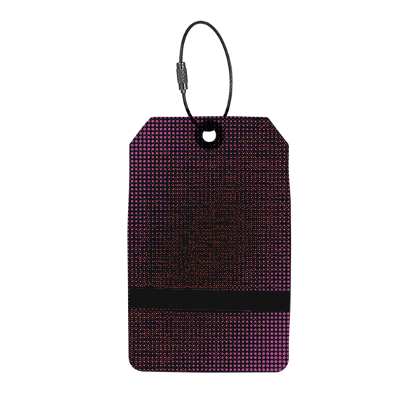 Pikes Dye-Sublimated Felt Luggage Tag 1