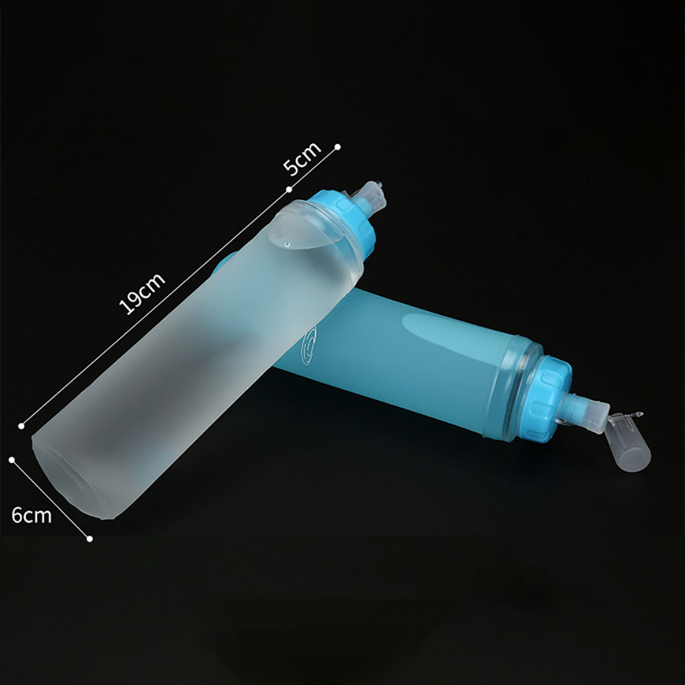 13Oz Reusable Collapsible TPU Outdoor Sports Water Bag 5