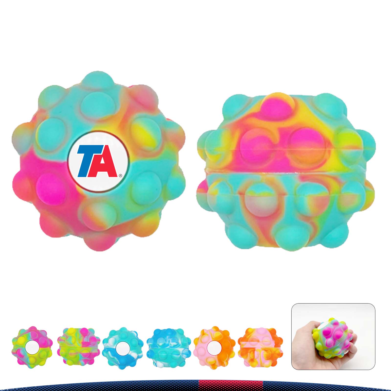 Quay Push Bubble Fidget Spinner 2