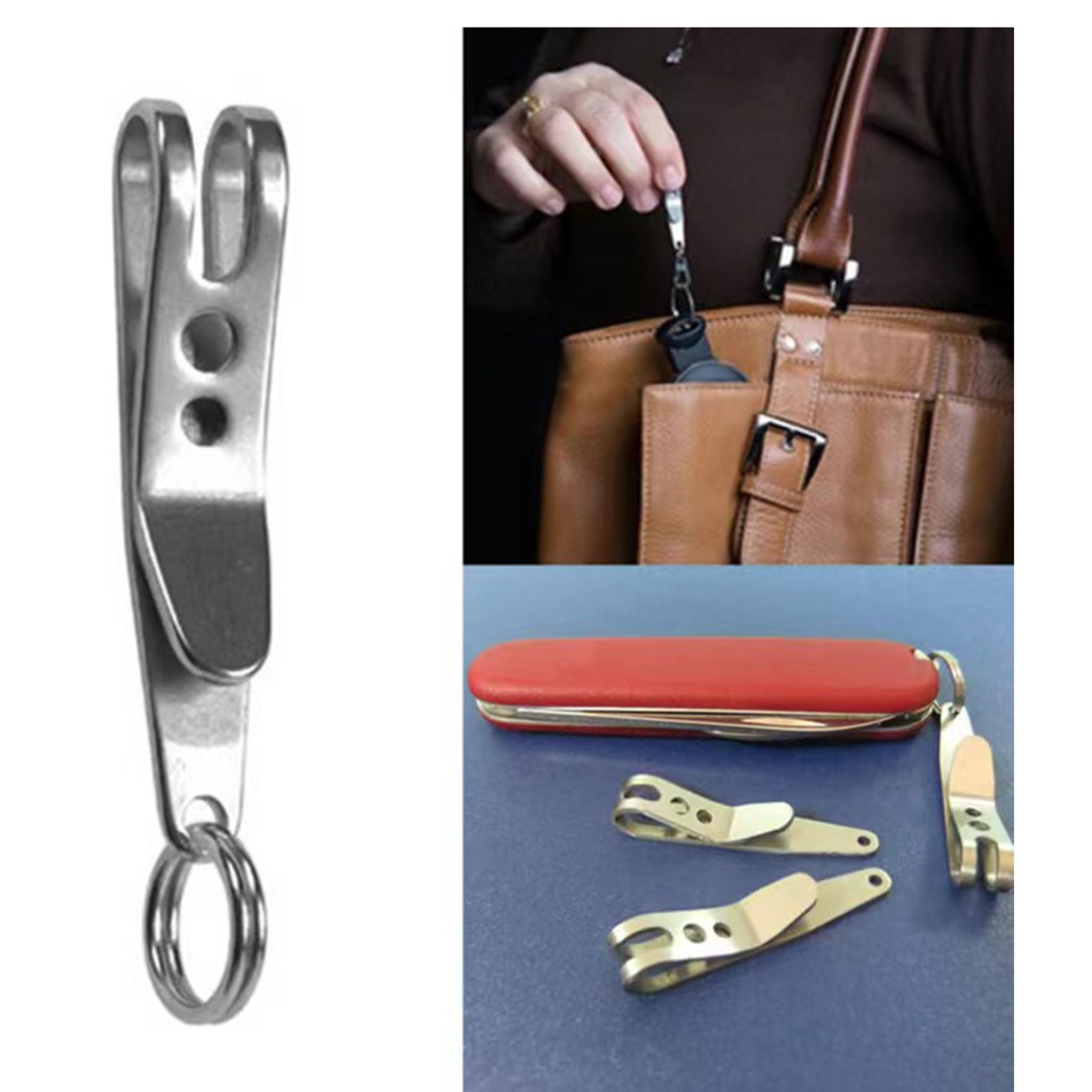 Keychain Suspension Clip