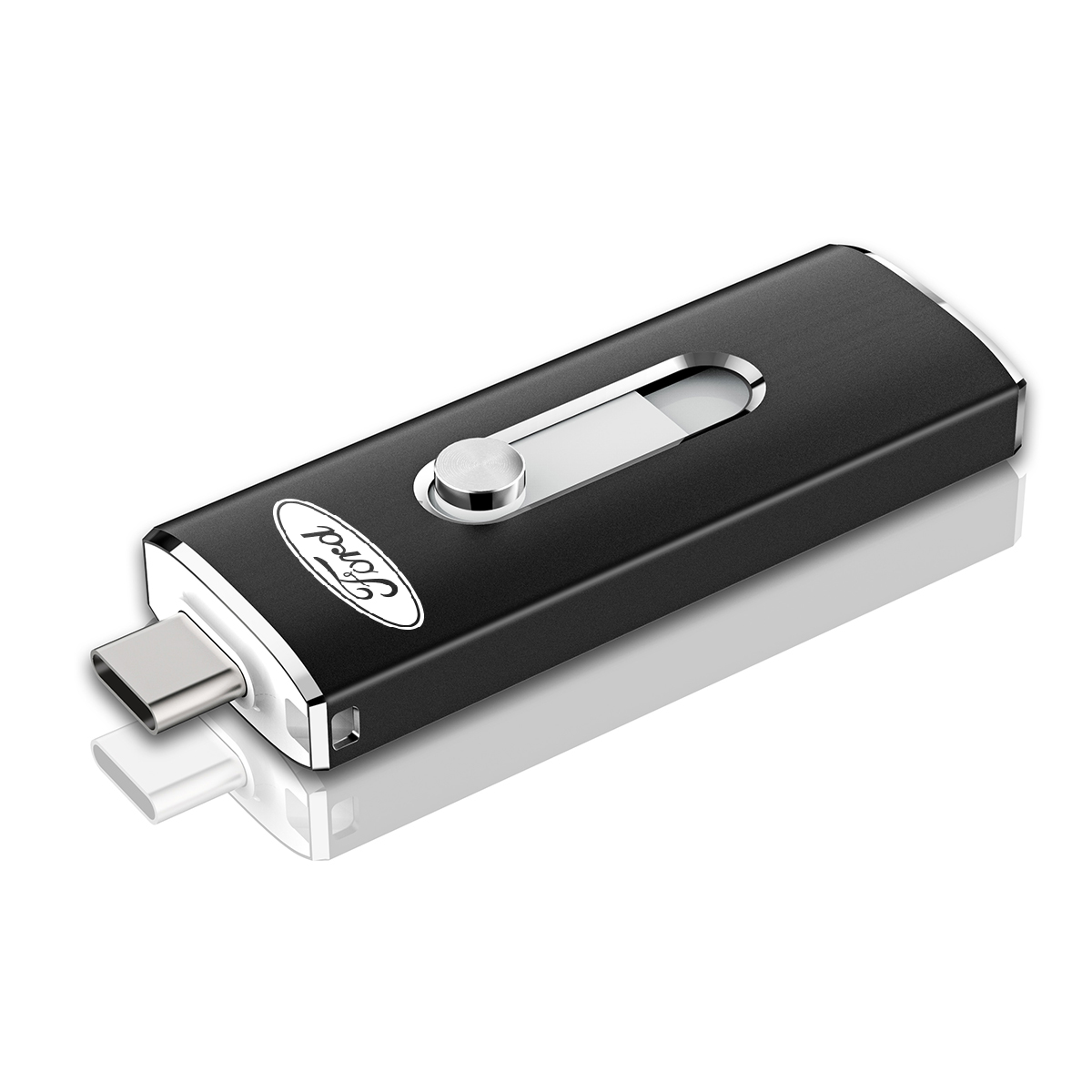 Metal Dual USB and Type-C OTG Drive - Expand Storage on Computer, Mobile Devices, Android and iPhone 8