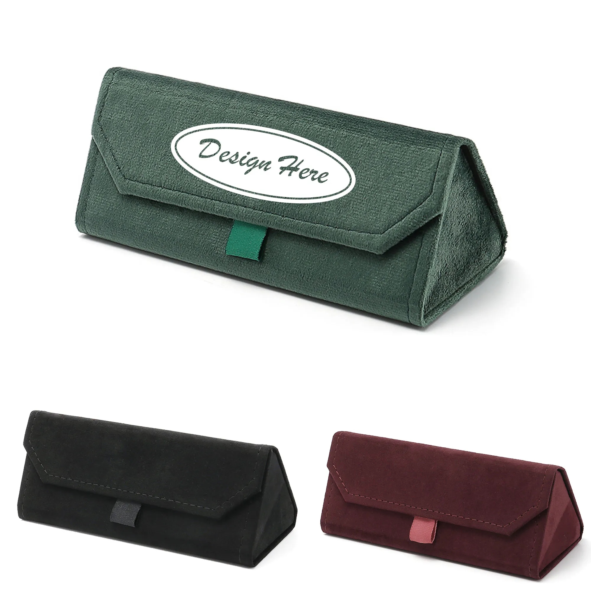 Foldable Triangle Glasses Case 3