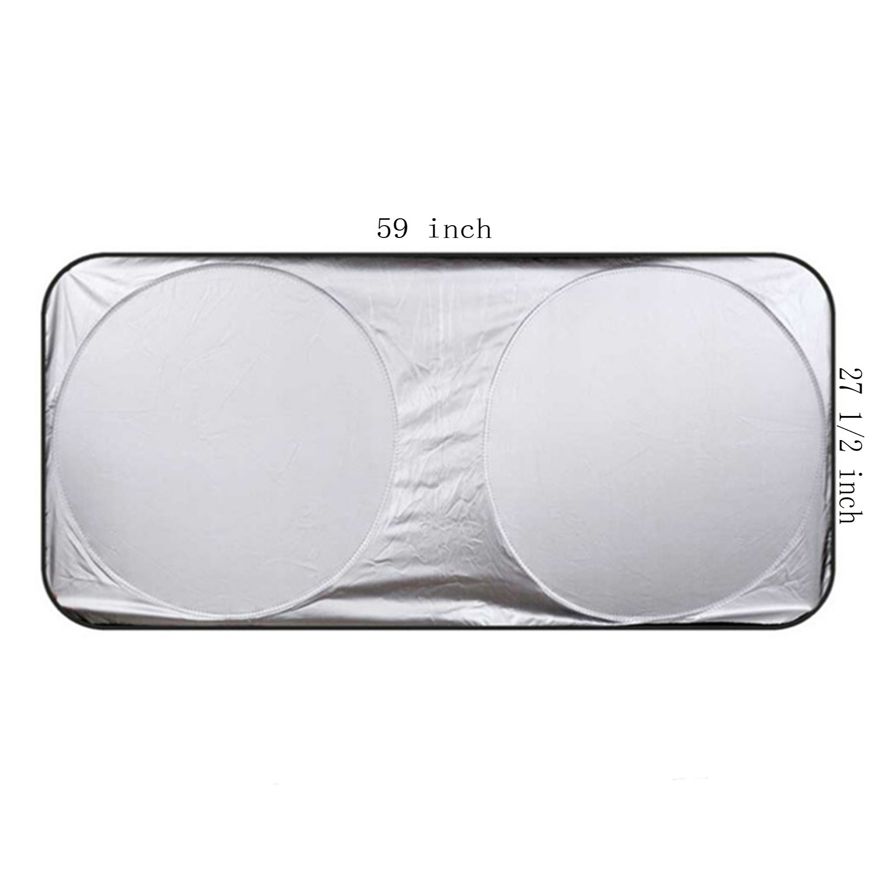 Reflective Polyester Car Sun Windshield Cover 2
