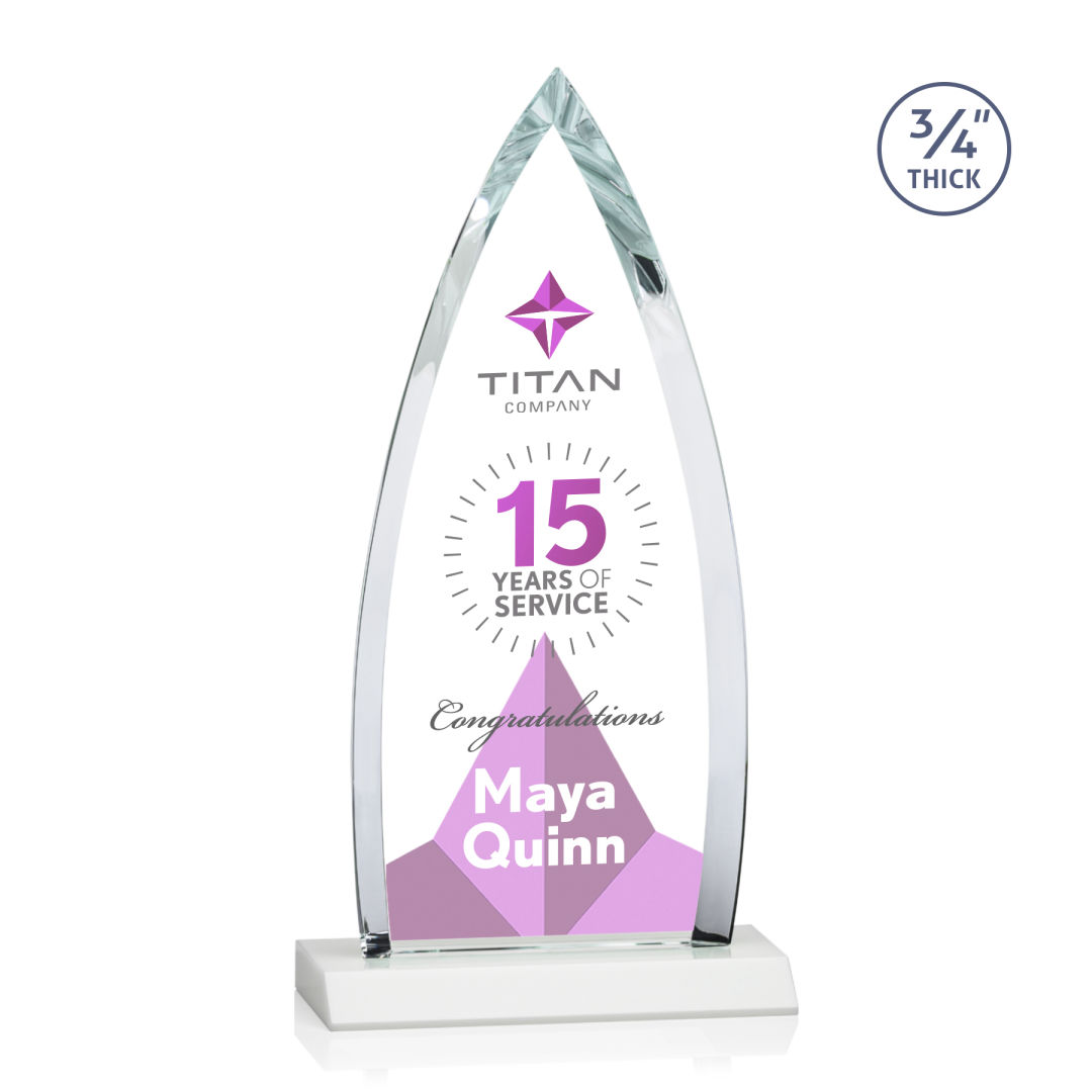 Shildon VividPrint™ Award - White 25