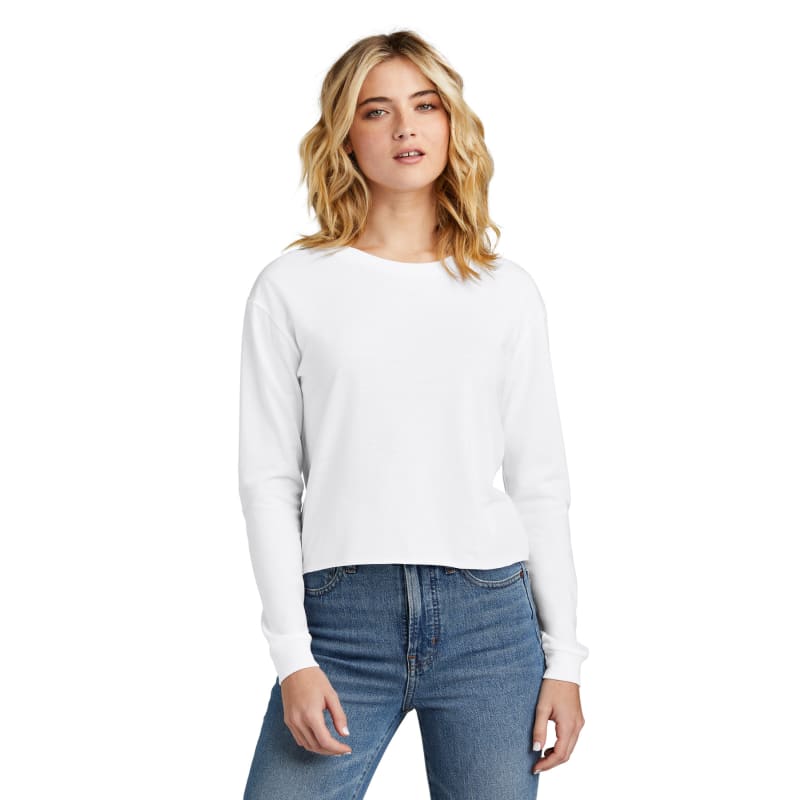 District Women's Perfect Tri Midi Long Sleeve Tee 5