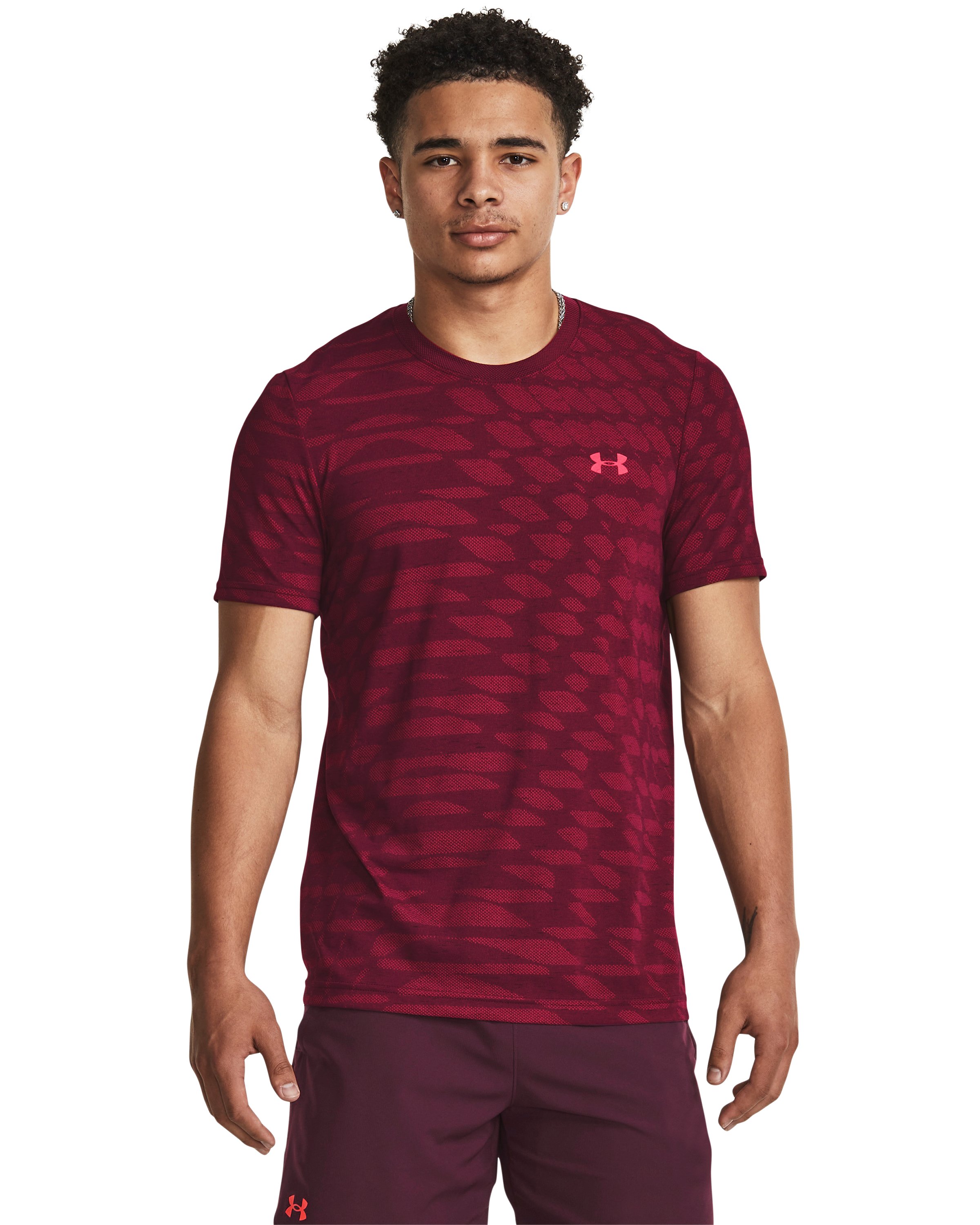 UA Seamless Ripple Men's Short Sleeve 7