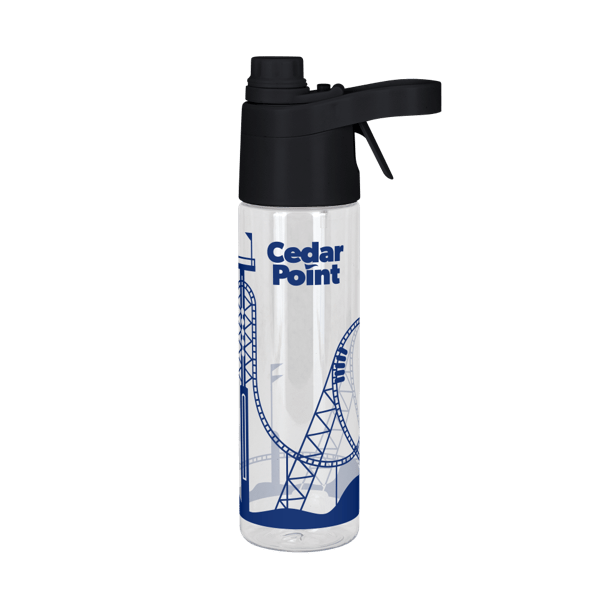 Spritzer 20 oz rPET Spray Water Bottle 95