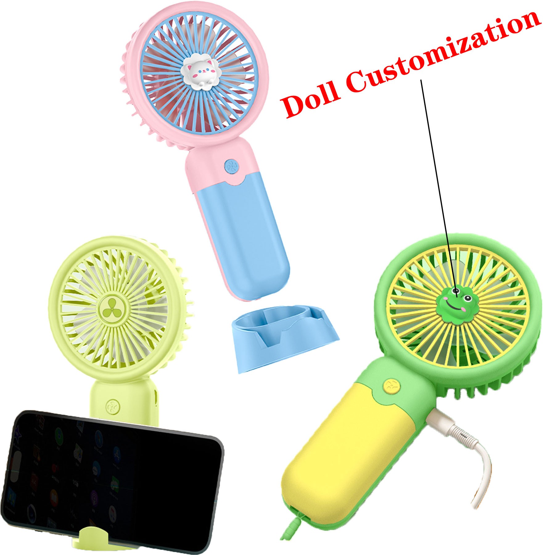 Pocket Portable Handheld Small Mini Cute Usb Electric Fan 2