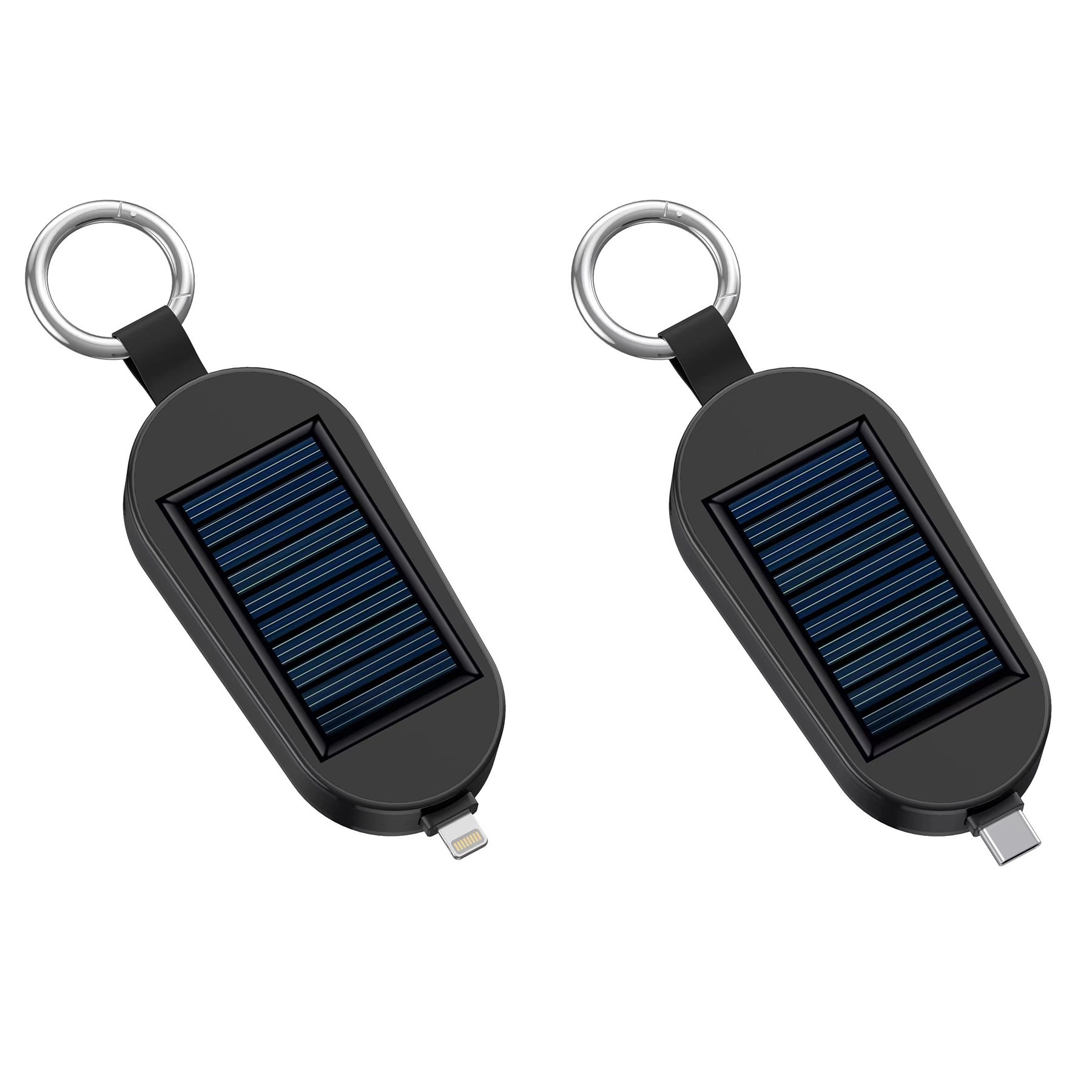 4 in 1 Portable Solar Keychain Power Bank 7