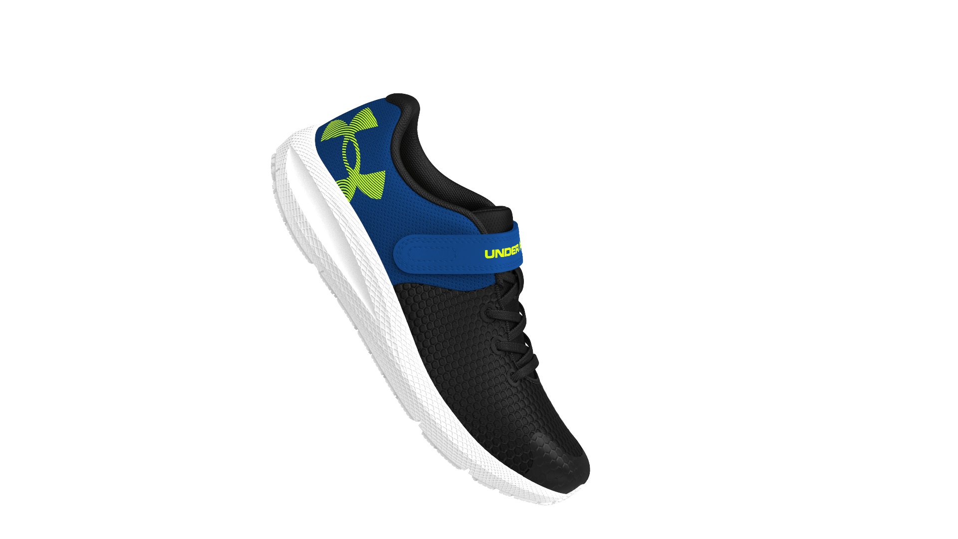 UA Pursuit 2 AC Big Logo Boys' Pre-School Running Shoes 2