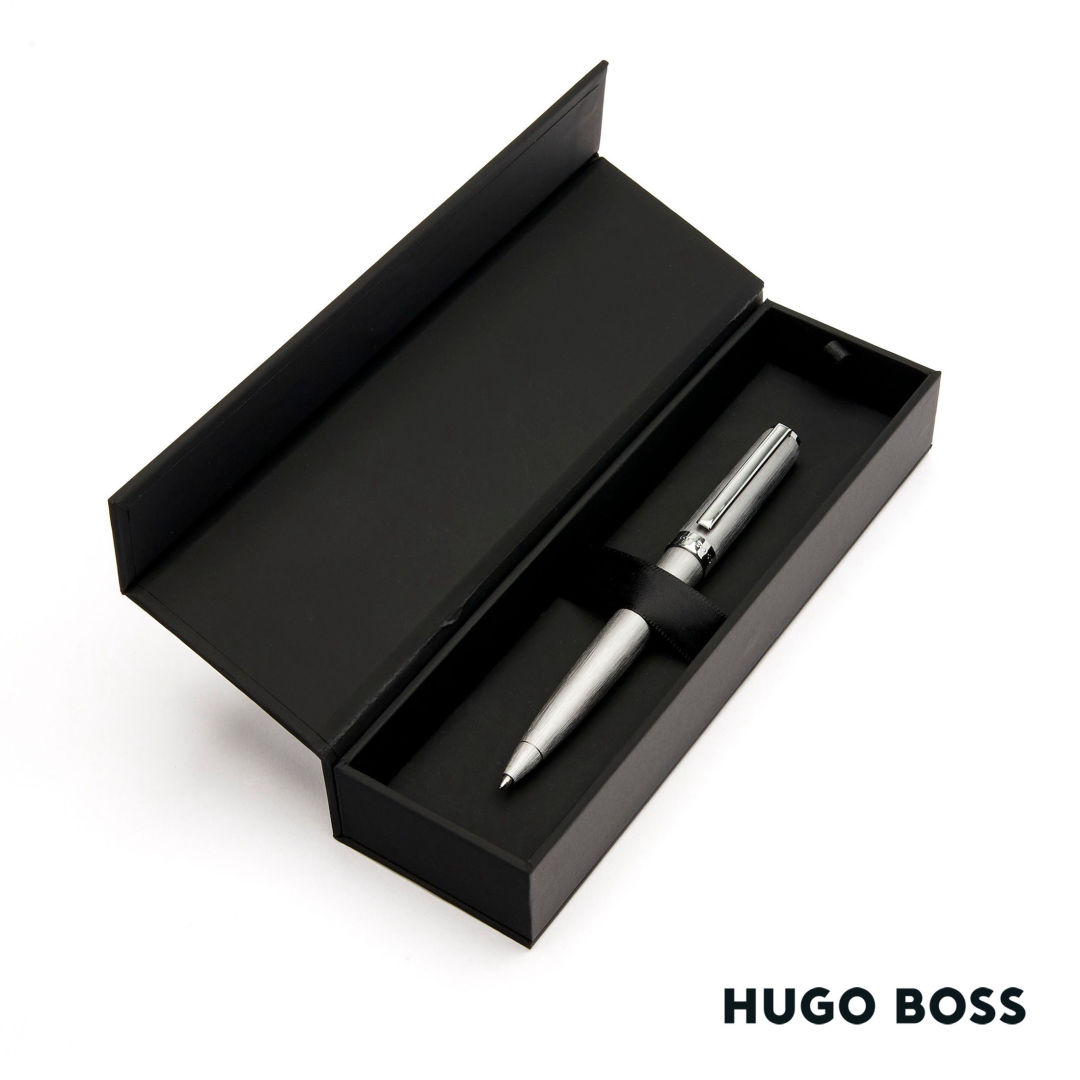Hugo Boss® Gear Brushed Ballpoint Pen 10