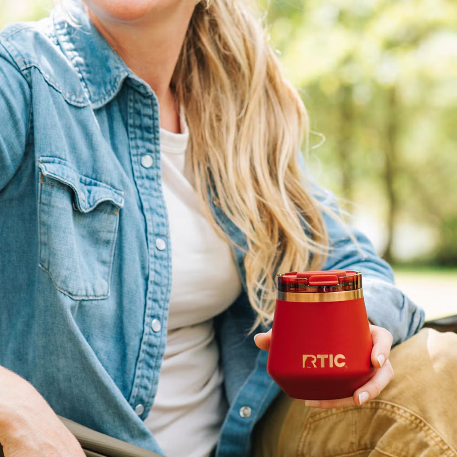 8 oz RTIC® Stainless Steel Ceramic Lined Happy Hour Lowball Tumbler 8