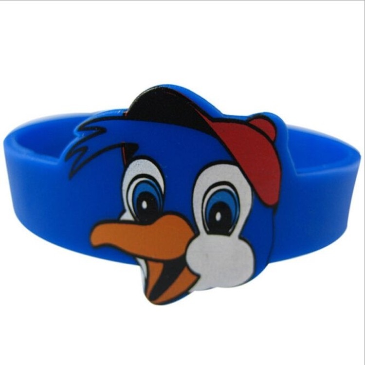 Cartoon Shaped Silicone Wristband/Bracelet, 2