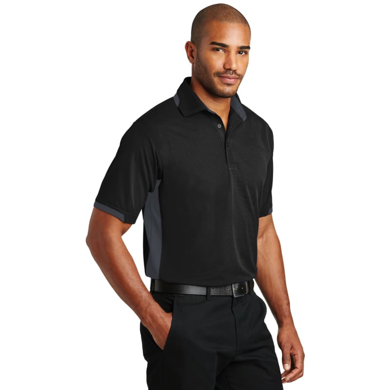 Port Authority Dry Zone Colorblock Ottoman Polo. 26