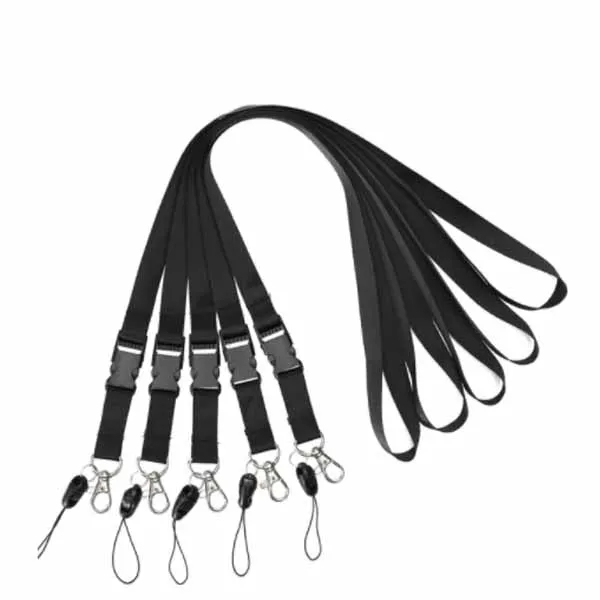 Detachable Safety Buckle Quick Release Lanyards With KeyRing 8