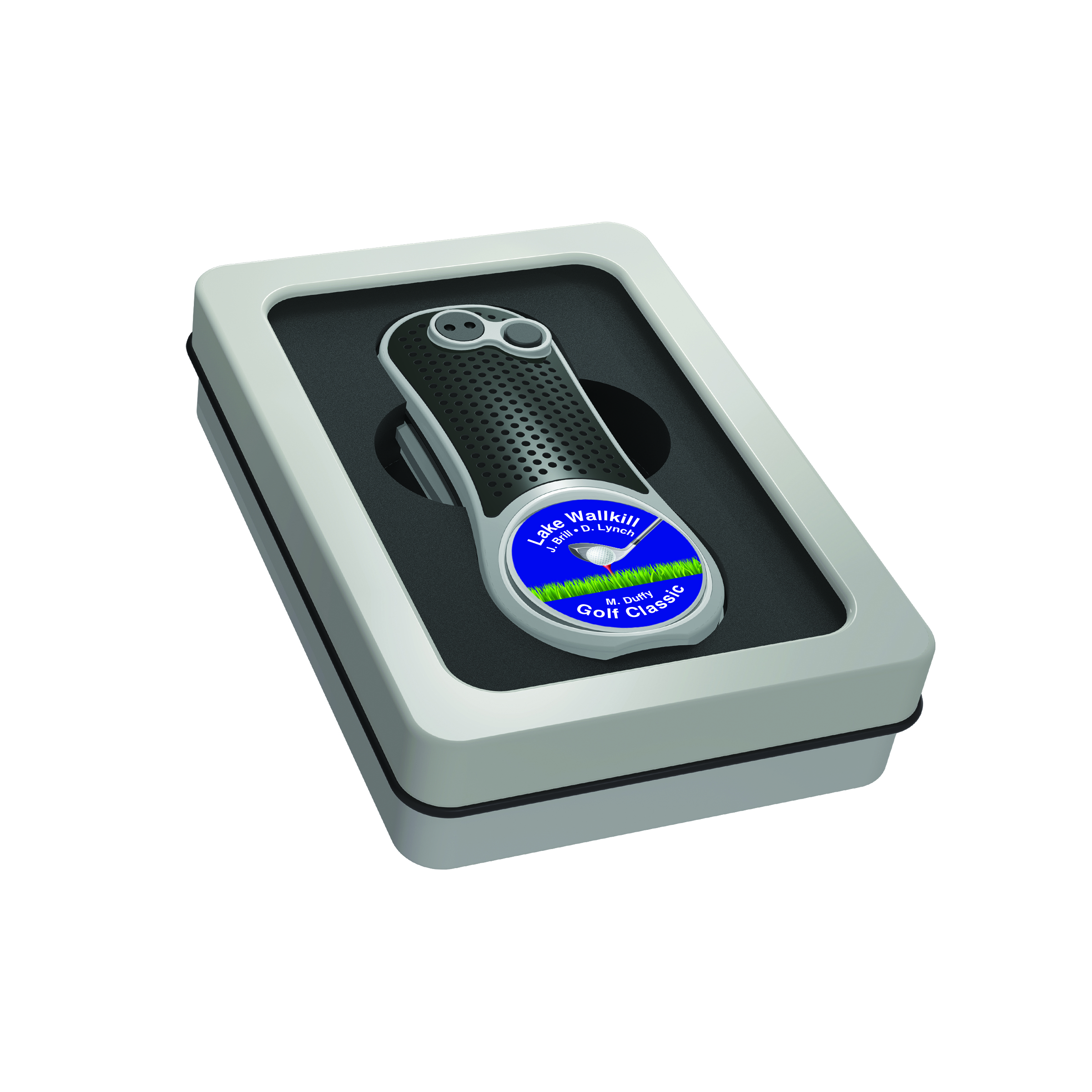 Pitchfix Hybrid Golf Divot Tool in Window Tin 15