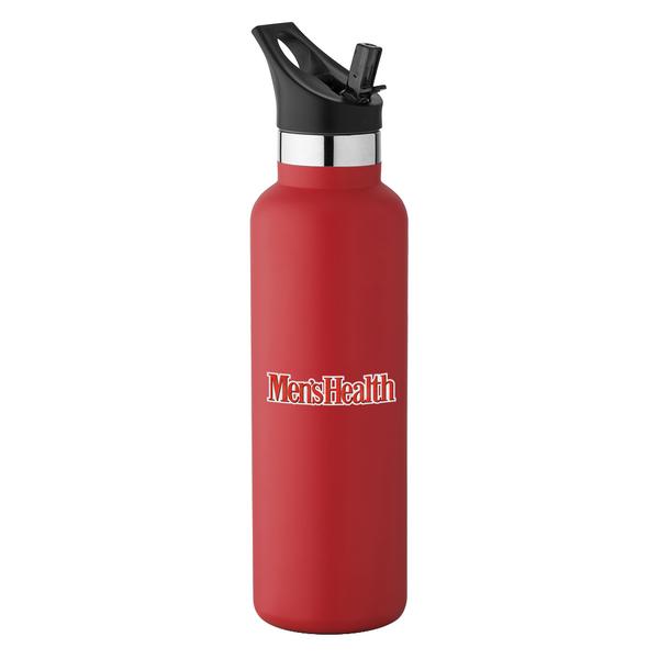 20 oz Basecamp Mesa Tundra Bottle with Screw Top and Flip-Top Straw Lid 78