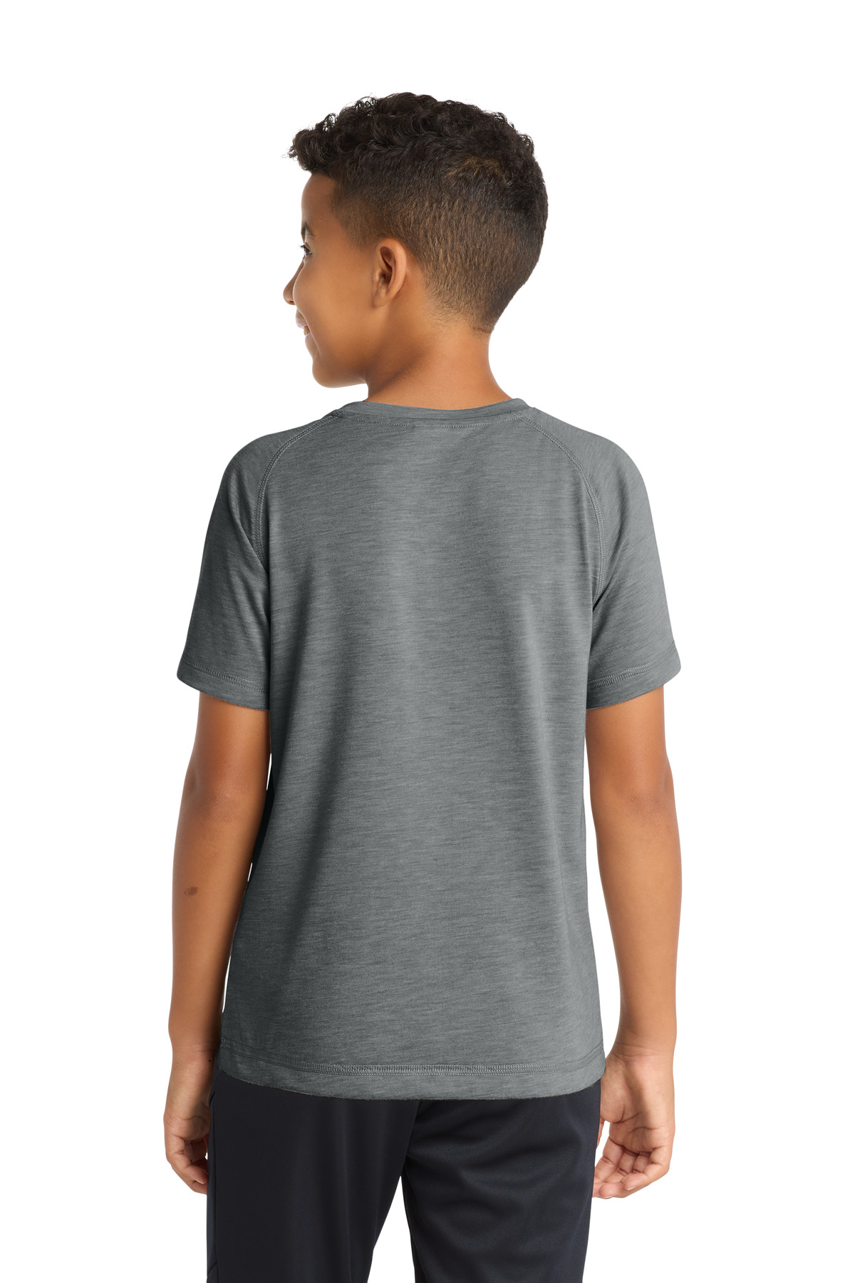 Sport-Tek Youth PosiCharge Tri-Blend Wicking Raglan Tee. YST400 28
