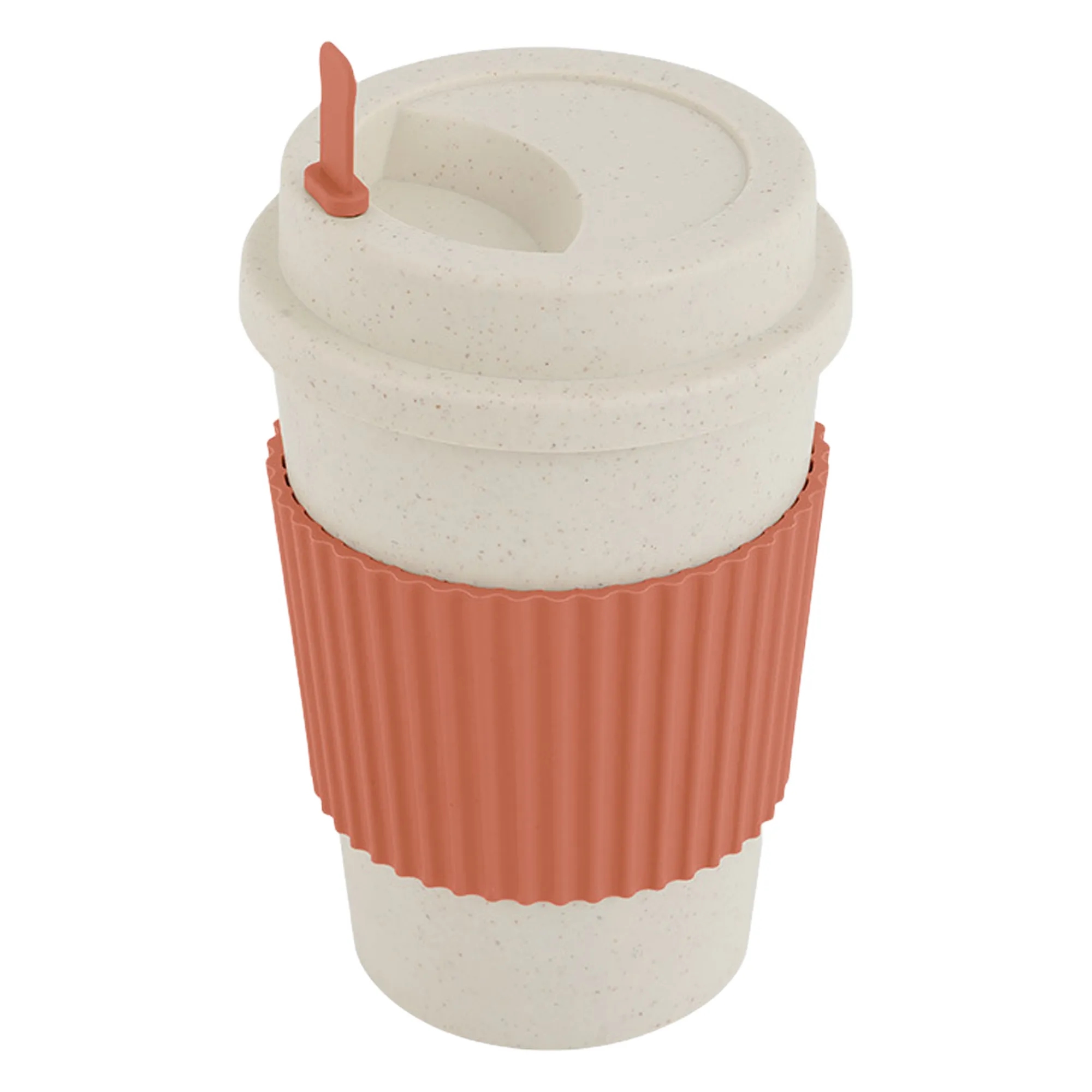 MOQ50 16OZ Wheat Straw Anti-Burning Coffee Cup 5