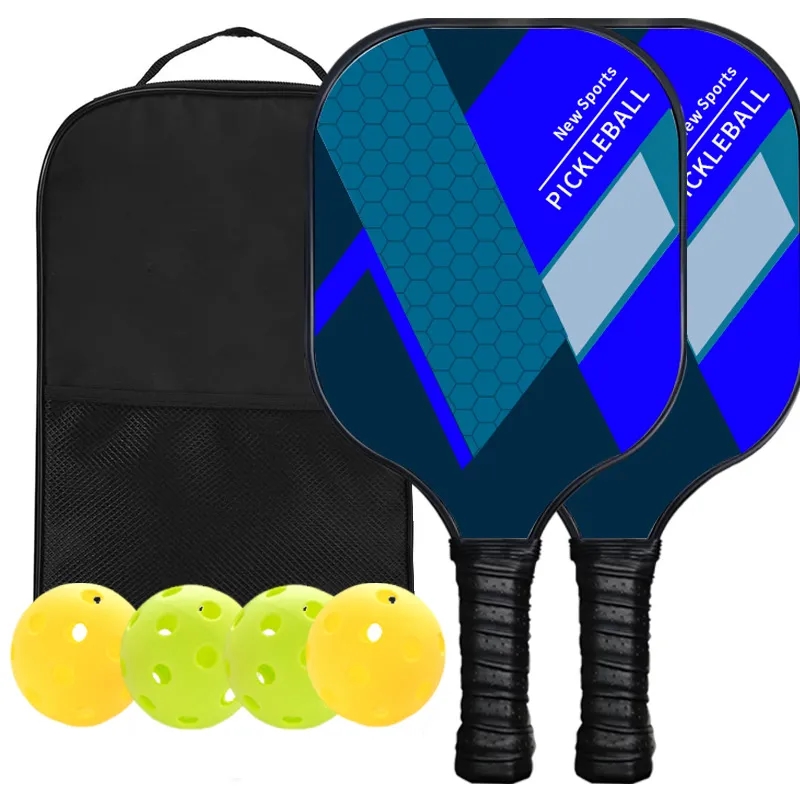 Fiberglass Pickle Ball Paddle Set Game 2