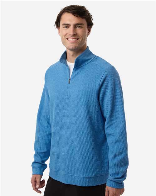 Men's Spirit Textured Quarter-Zip Pullover - NE725 44