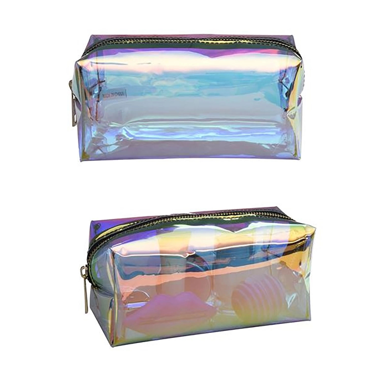 Hologram Waterproof Cosmetic Zipper Bag 4