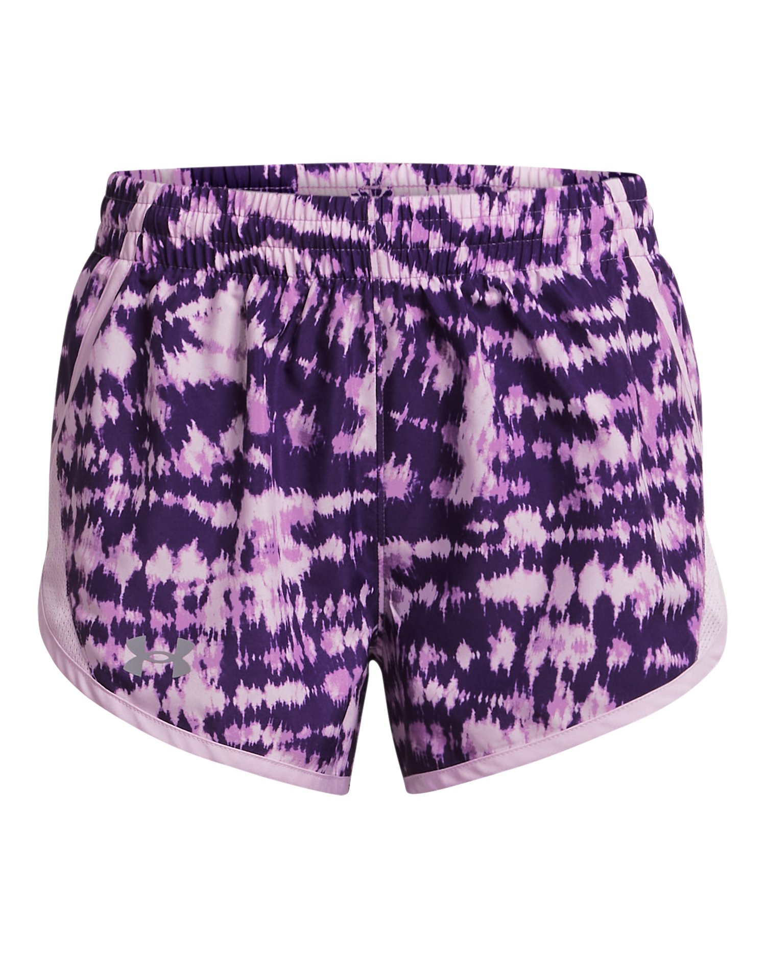 UA Fly-By Printed Girls' 3 Shorts 4