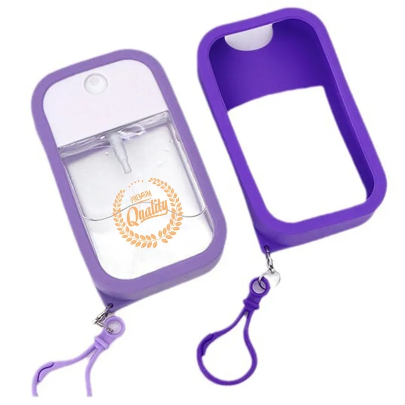 Hand Sanitizer Spray With Silicone Sleeve 1